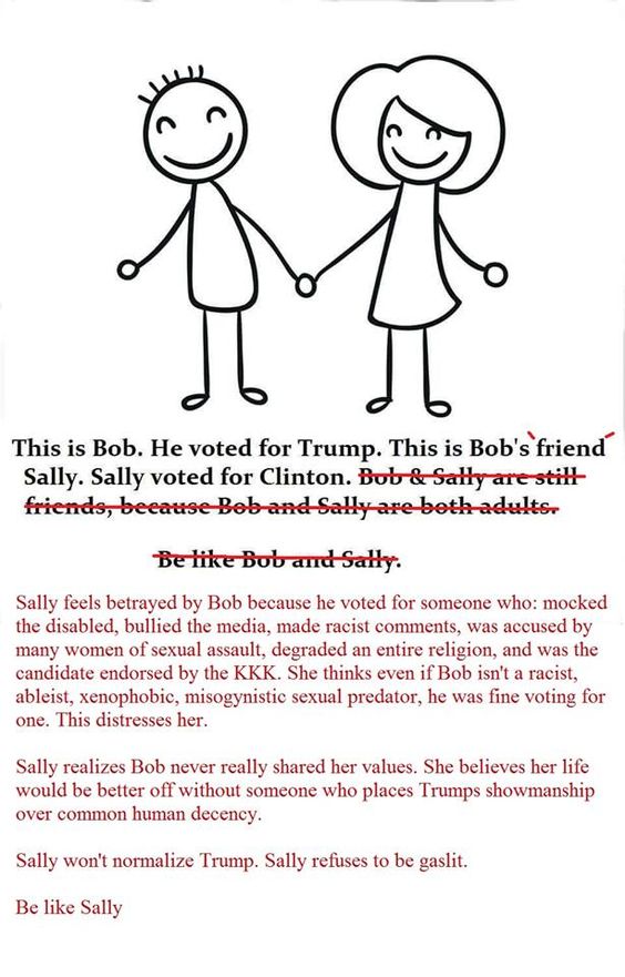 Be like Sally