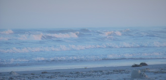 Bluish blue wave